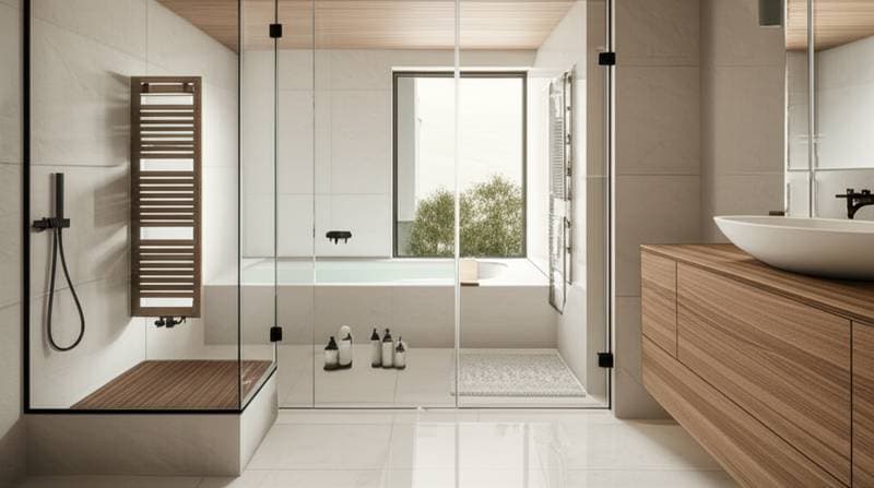 Featured image for Why Japandi Wet Rooms Will Define 2025 Bathrooms