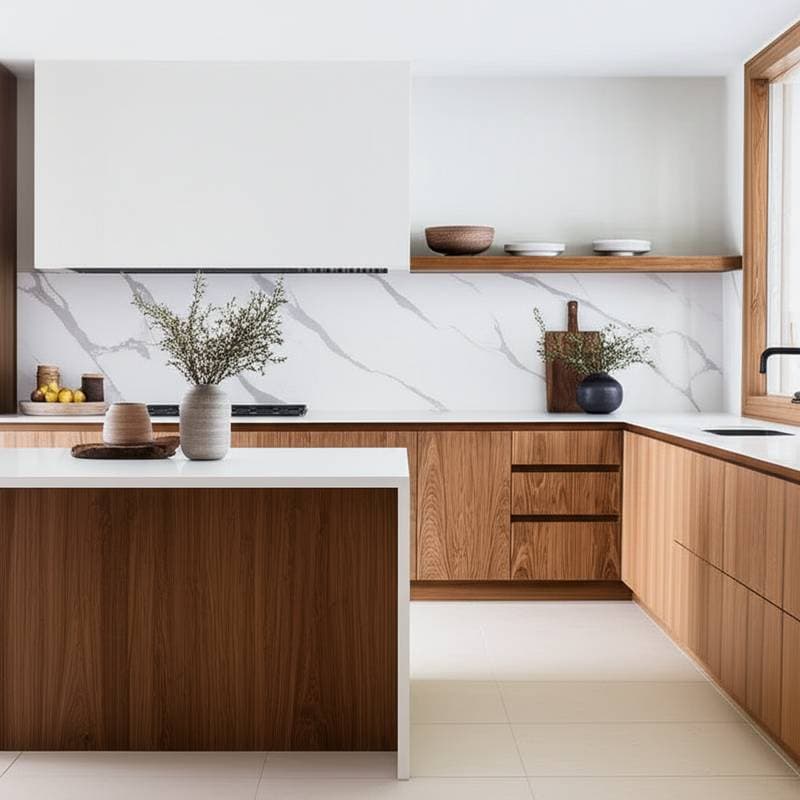 Featured image for Why Japandi Kitchens Replaced the All-White Trend