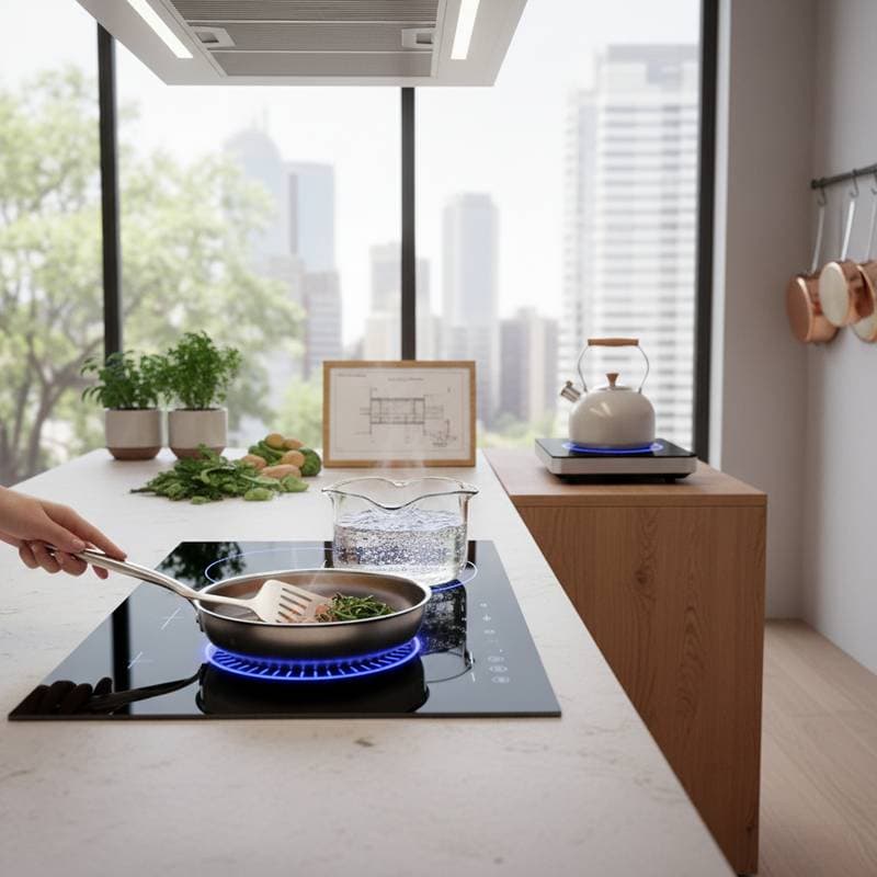 Featured image for Induction Zones: Faster, Safer Cooking Without Gas