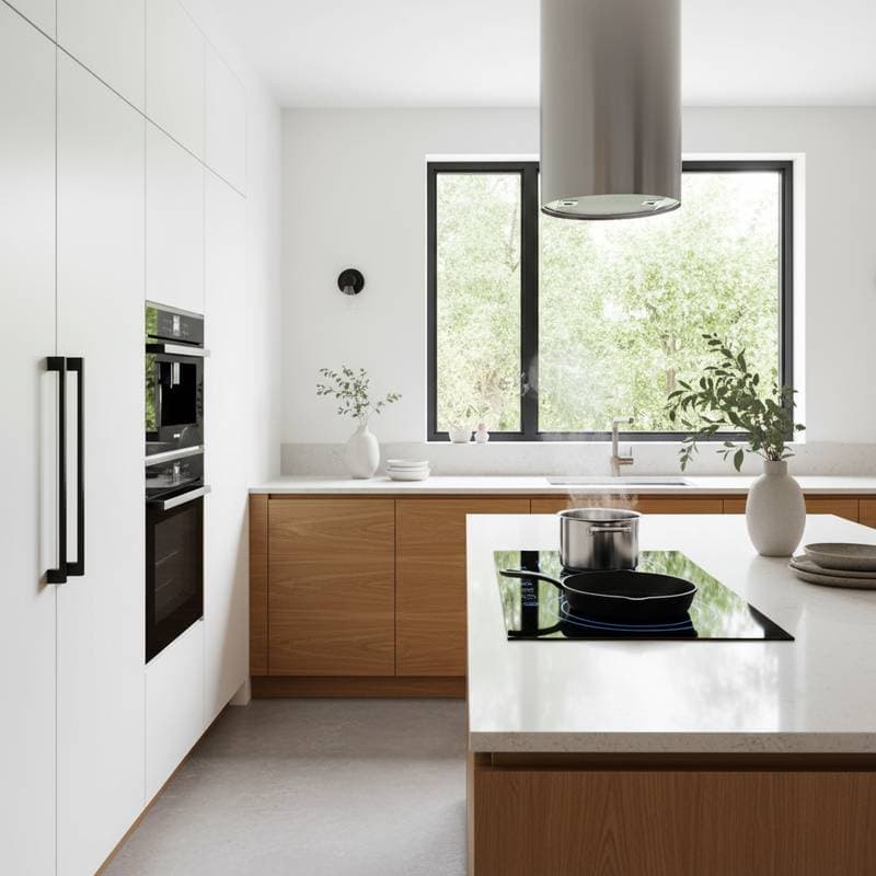 Featured image for Why Induction Cooktops Are Winning Kitchen Remodels