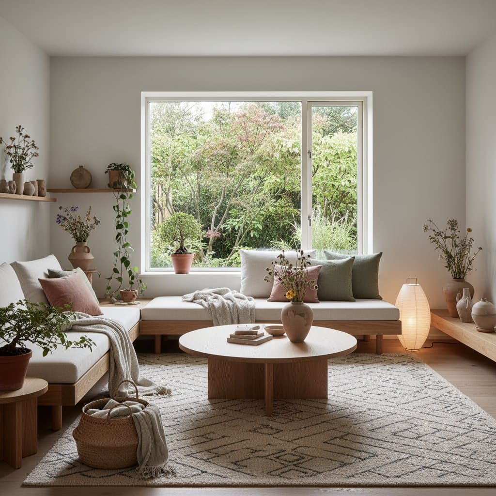 Featured image for Japandi-Cottagecore Blends Minimalism With Warmth