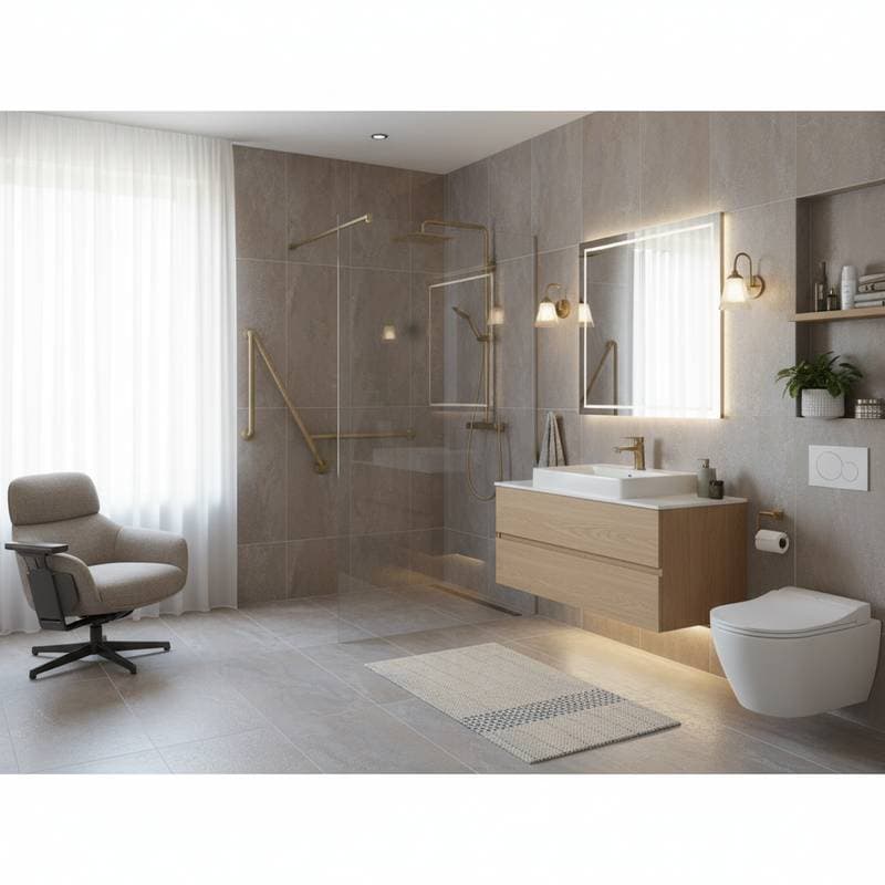 Featured image for Safe Bathroom Design That Doesn't Look Clinical