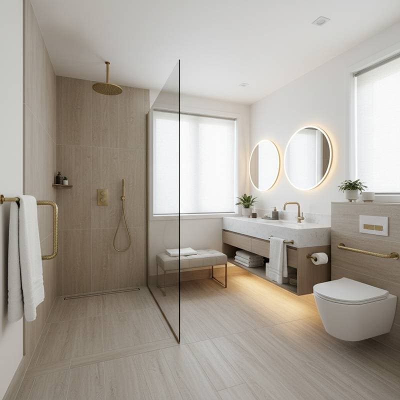 Featured image for Age-Friendly Bathrooms Embrace Elegant Universal Design