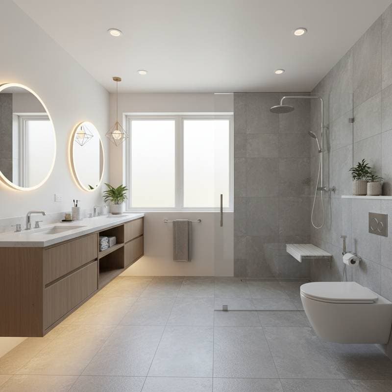 Featured image for Aging-in-Place Bathrooms: 2025's Dominant Trend