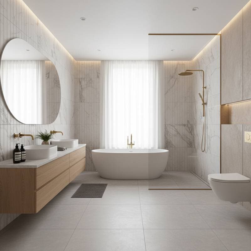 Featured image for Why Wet Room Bathrooms Feel Larger Than They Are