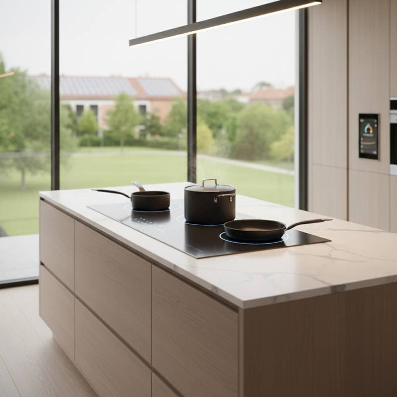 Featured image for Induction Cooktops Erase the Line Between Counter and Stove