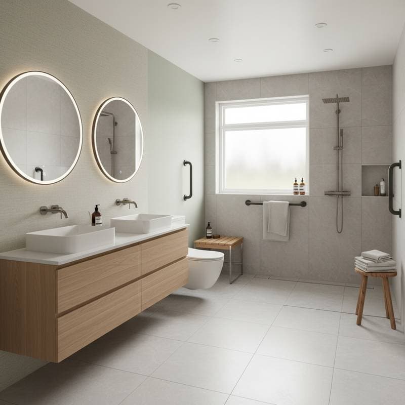 Featured image for Universal Design Bathrooms That Don't Look Clinical