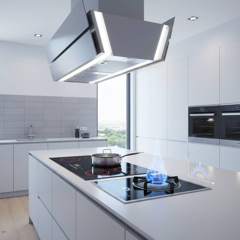 Featured image for Induction Cooking Transfers 85% Energy vs Gas 40%