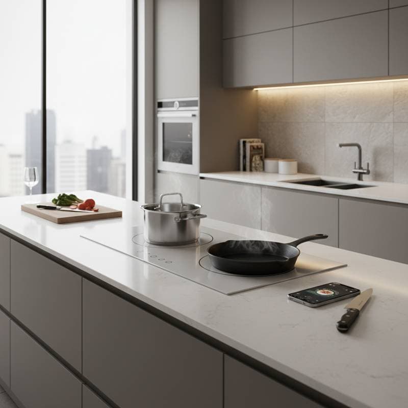 Featured image for Induction Zones Turn Counters Into Invisible Cooktops