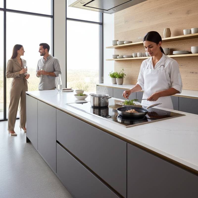 Featured image for Induction Cooking Brings Precision and Design Freedom