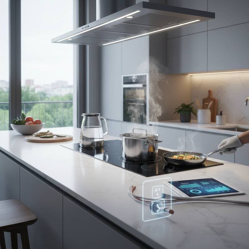 Featured image for Induction Cooktops Beat Gas in Speed and Safety