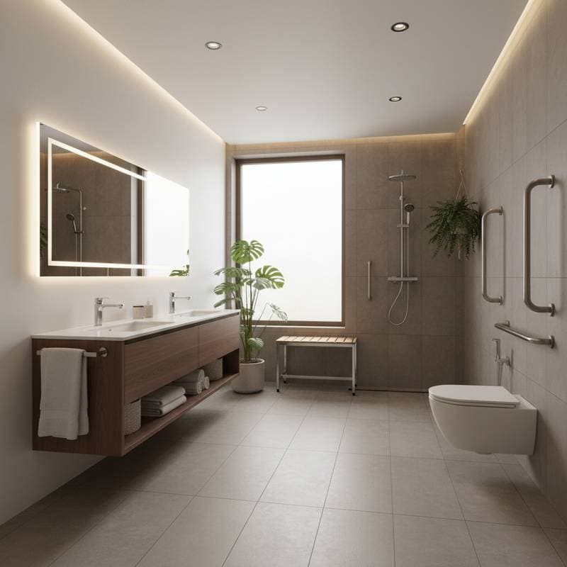 Featured image for Universal Design Bathrooms That Don't Look Clinical