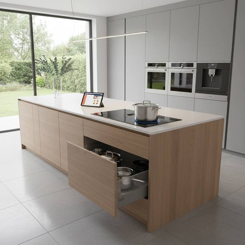 Featured image for Induction Kitchens: Faster, Safer, Sleeker Design