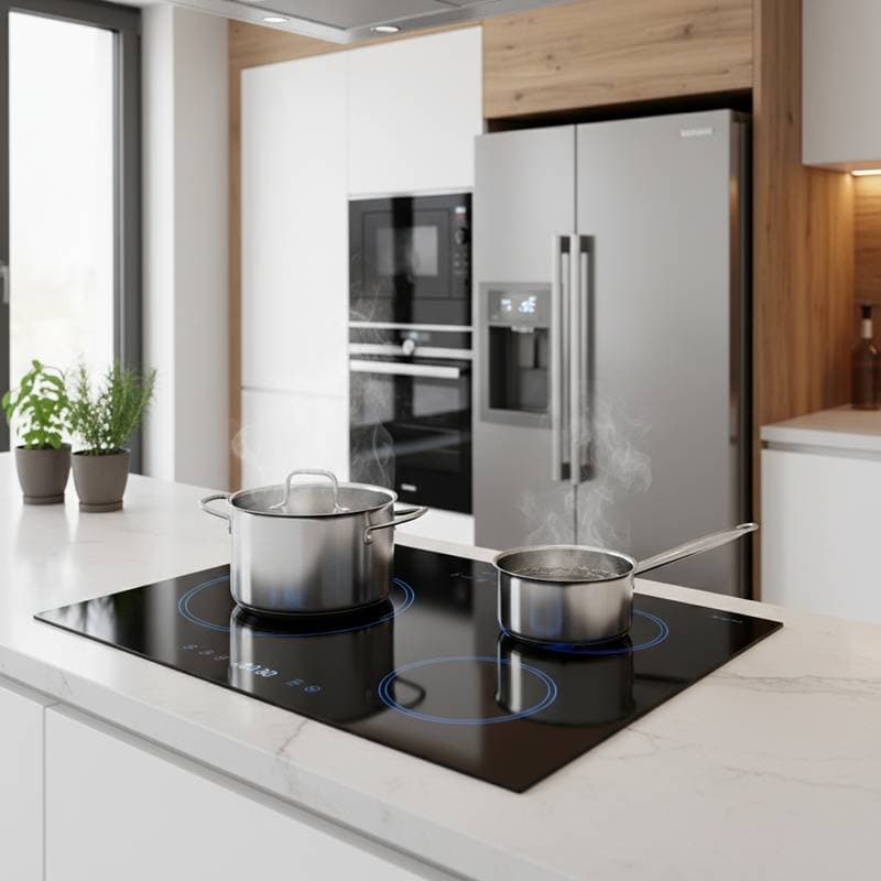 Featured image for Induction Cooktops Cut Boiling Time in Half
