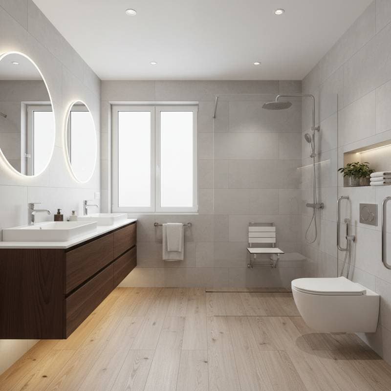 Featured image for Universal Design Prevents Costly Bathroom Retrofits Later