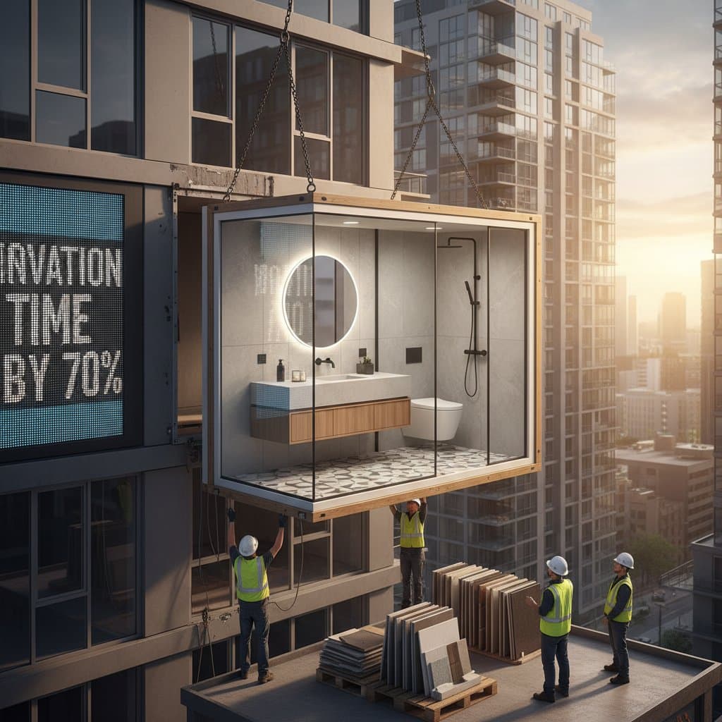 Featured image for Prefab Bathroom Pods Cut Reno Time by 70%