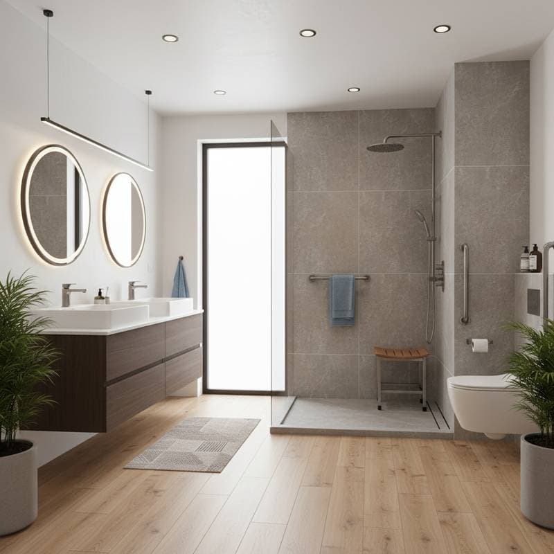 Featured image for Bathrooms That Age With You: Universal Design 2026