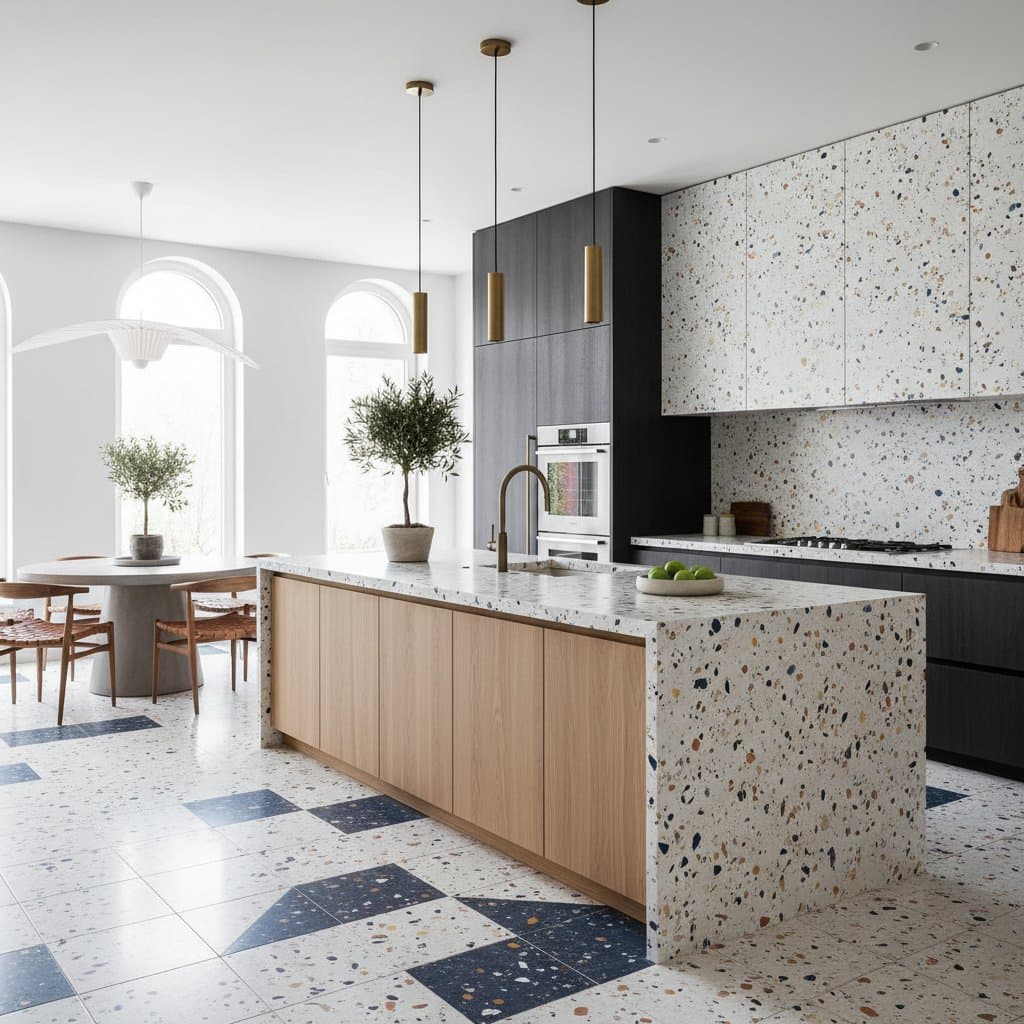Featured image for Terrazzo's 2026 Kitchen Comeback: Bold Design Meets Durability