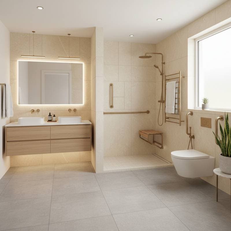 Featured image for Universal Design Baths Keep You Safe and Independent