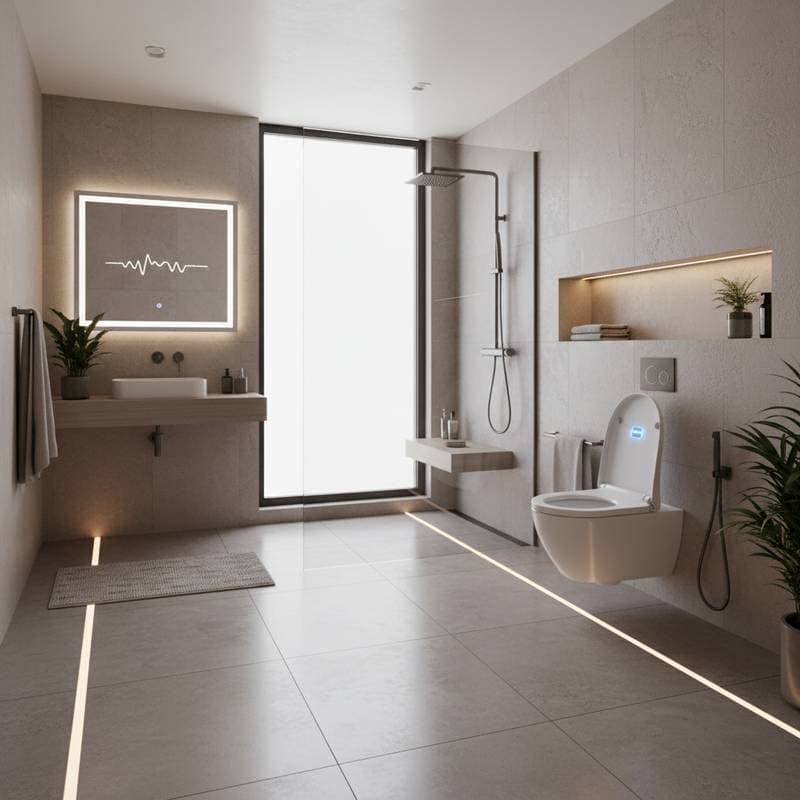 Featured image for Smart Bathrooms That Support Aging Independence