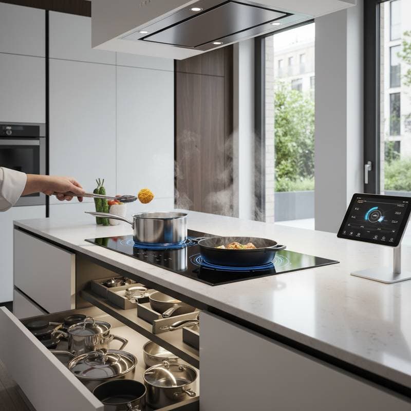 Featured image for Why Induction Cooktops Heat Twice as Fast as Gas