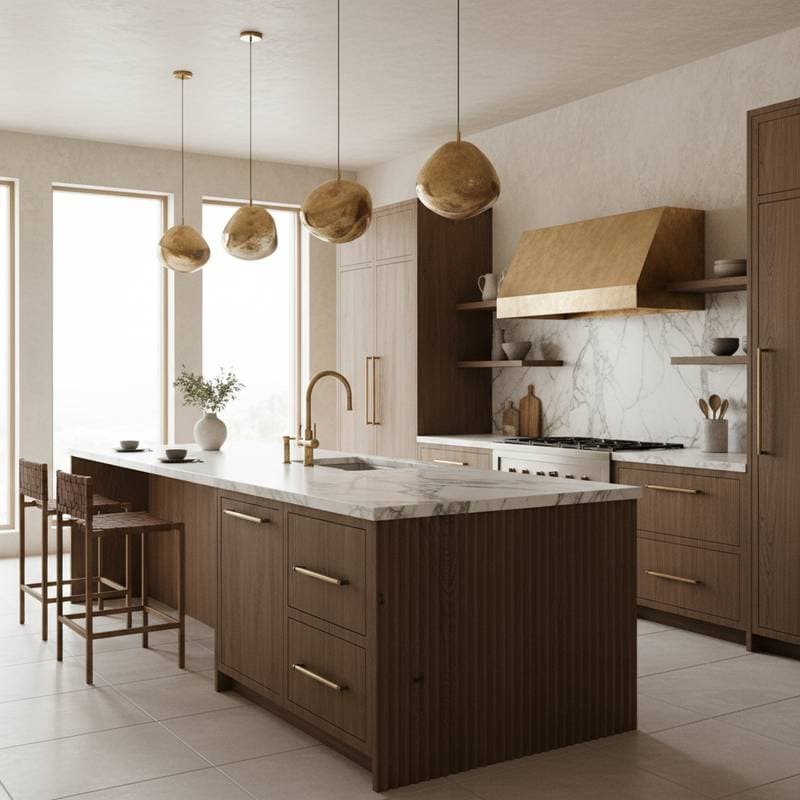 Featured image for Why Aged Brass Fixtures Are Taking Over 2026 Kitchens