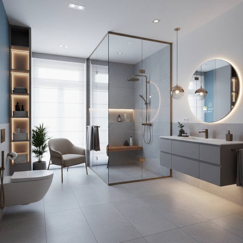 Featured image for Beautiful Bathrooms That Adapt as You Age