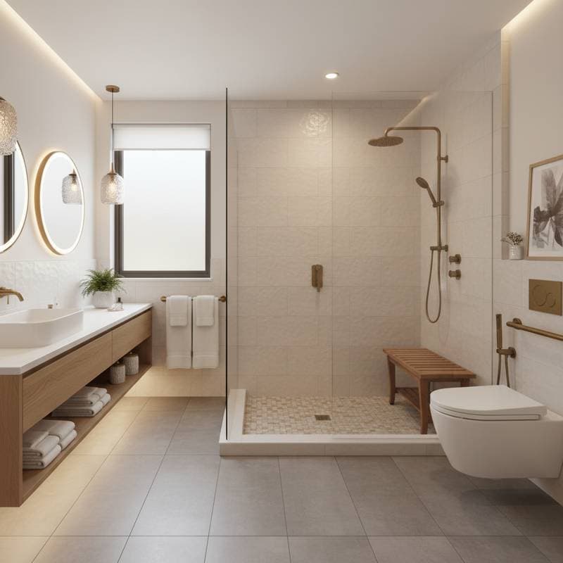 Featured image for Universal Design Principles for Aging-in-Place Bathrooms