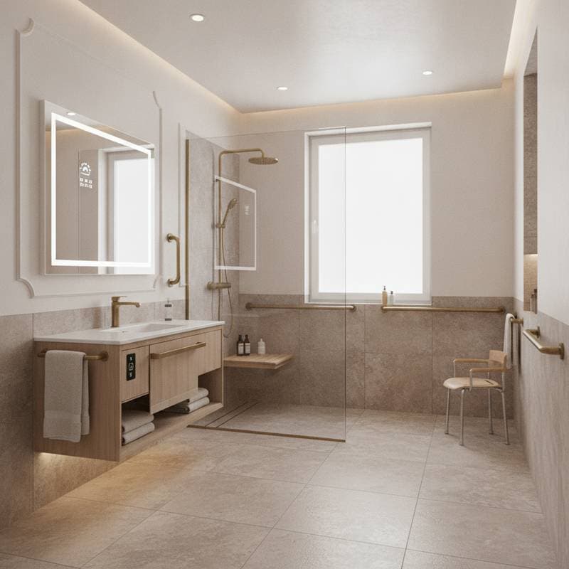 Featured image for Universal Design Bathrooms That Feel Luxurious