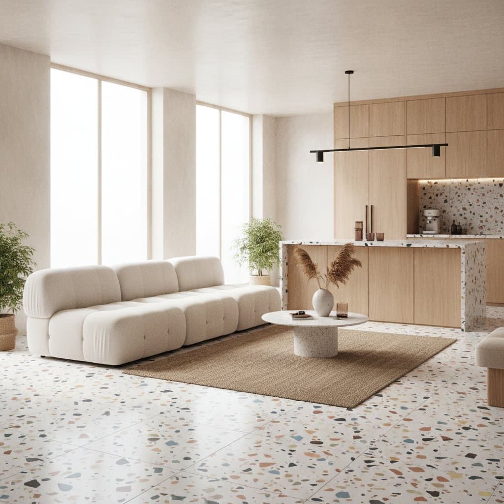 Featured image for Terrazzo Flooring Without the Renovation Budget