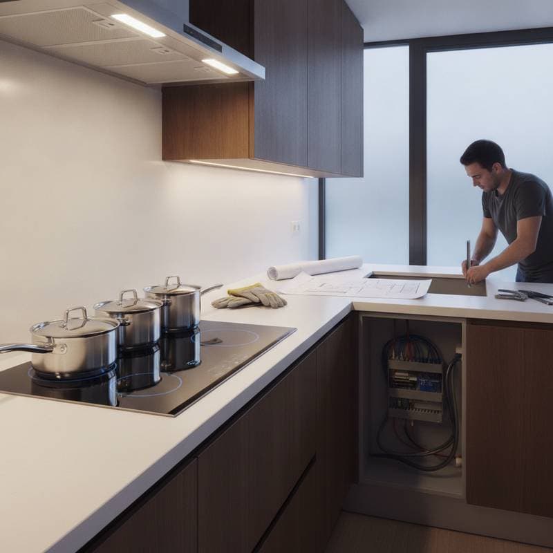 Featured image for Why Induction Zones Are Replacing Gas Cooktops