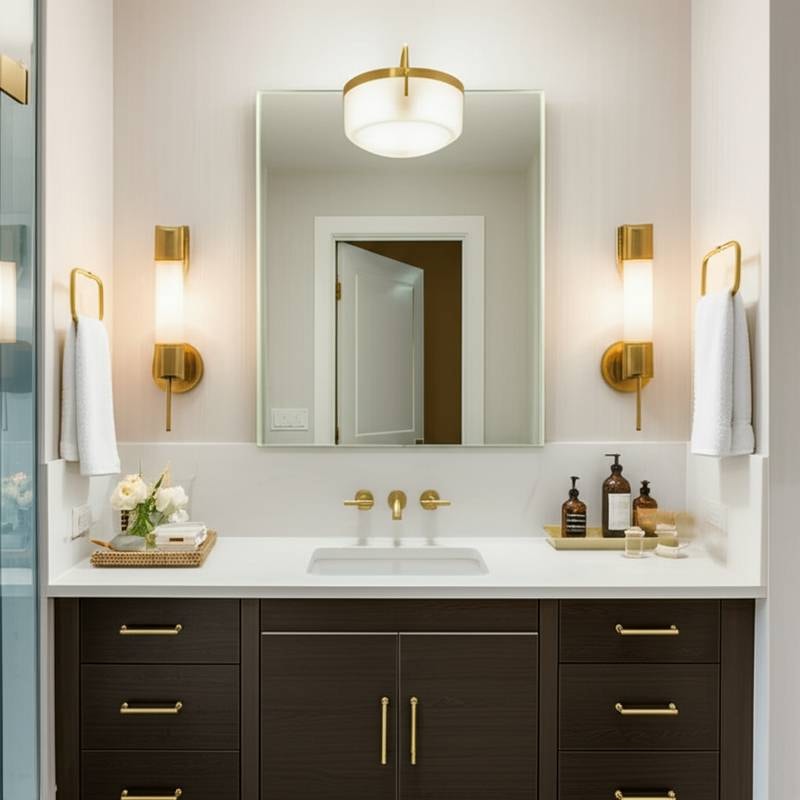 Featured image for Fall's Bold Bathroom Lighting Trends You Need to See