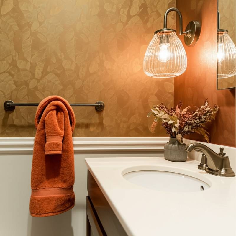 Featured image for Budget Bathroom Updates for Autumn Warmth