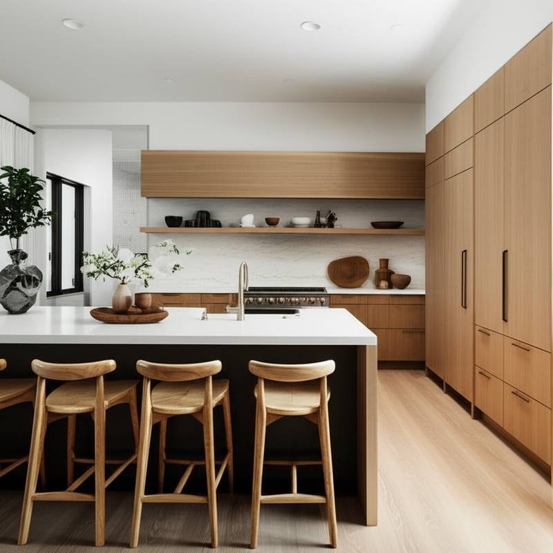 Featured image for Japandi Kitchens: When Minimalism Meets Daily Function