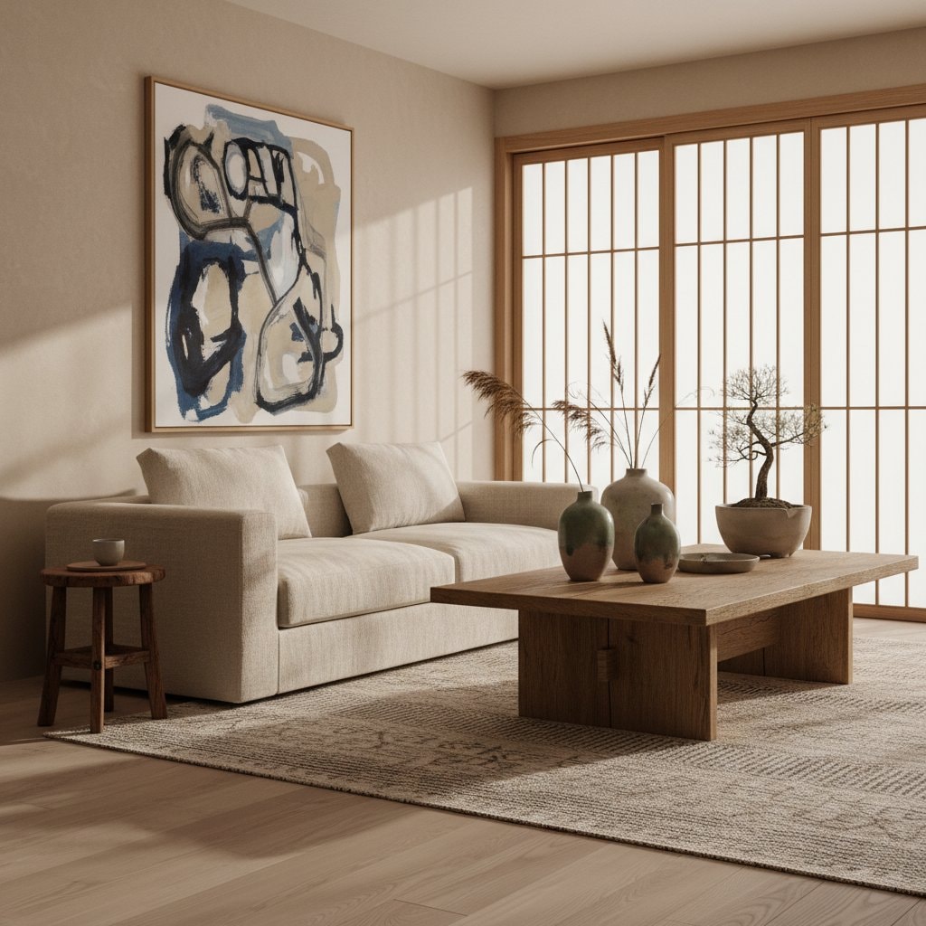 Featured image for Japandi Meets Wabi-Sabi: 2025's Calming Design Trend