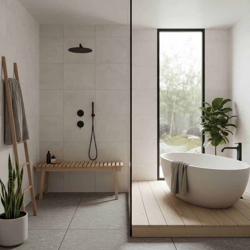 Featured image for Why Japandi Wet Rooms Dominate 2025 Baths
