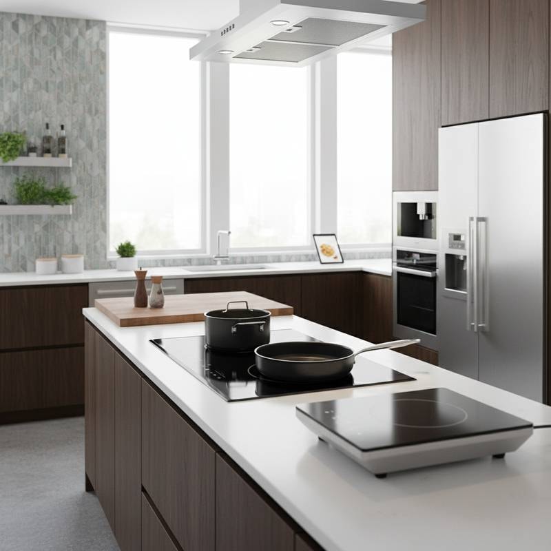 Featured image for Induction Cooking Without Tearing Your Kitchen Apart
