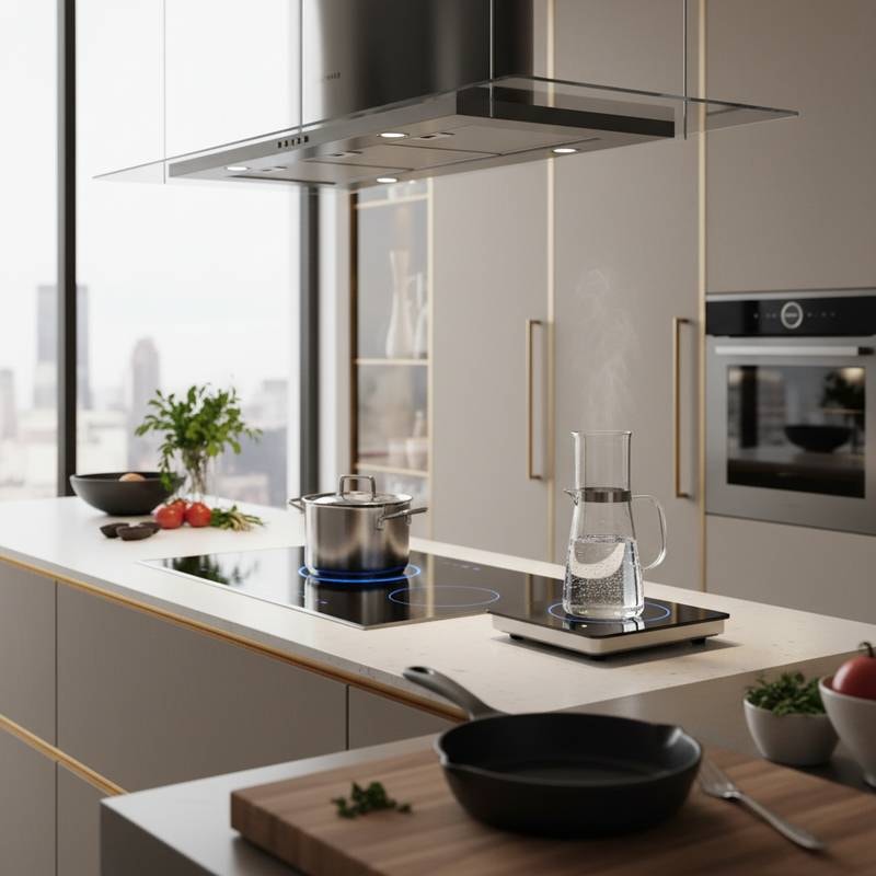 Featured image for Induction Cooking Combines Speed, Safety, and Style