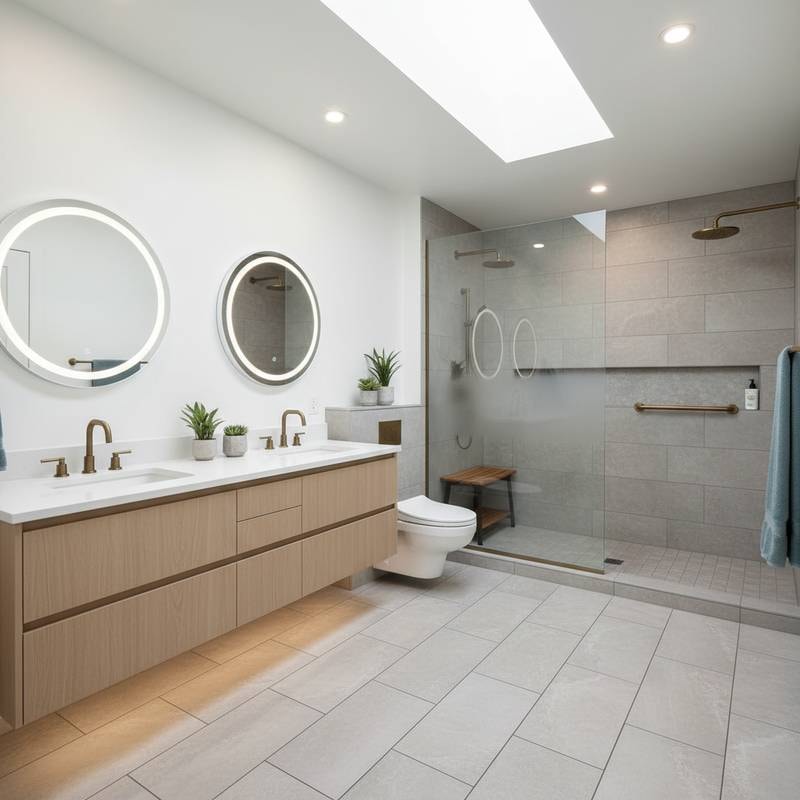 Featured image for Safety Meets Style in Modern Aging-in-Place Baths