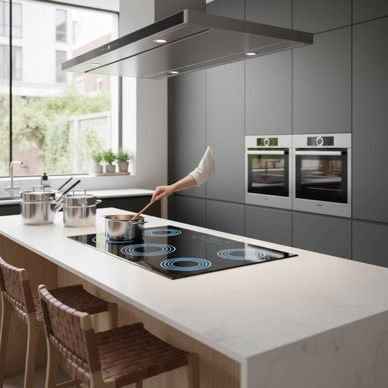 Featured image for Induction Zones Replace Gas as Kitchen Standard in 2025