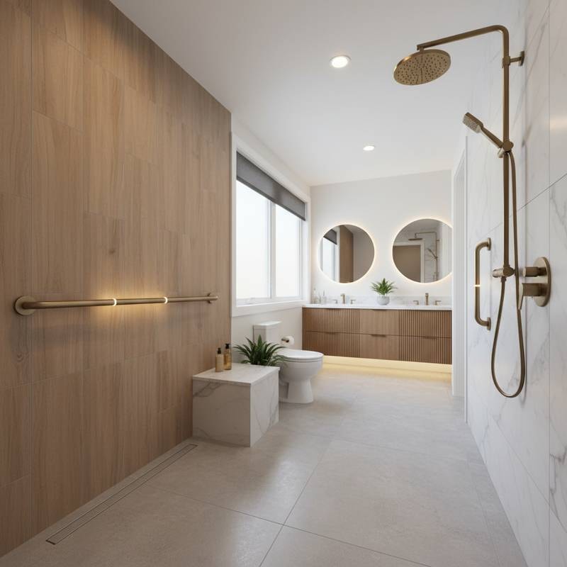 Featured image for Barrier-Free Showers That Don't Look Institutional