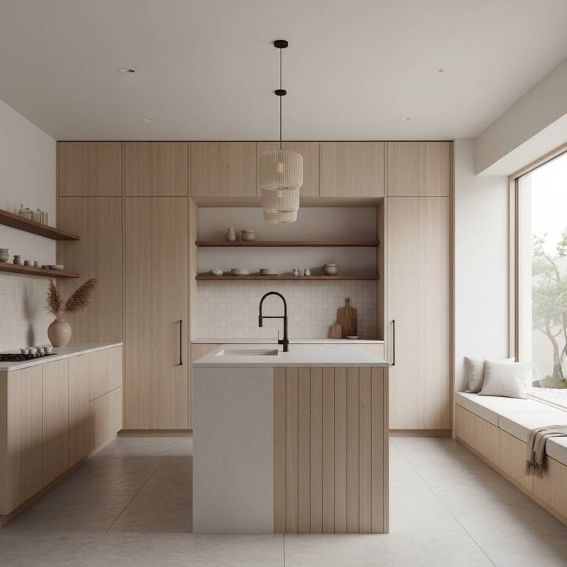 Featured image for Japandi Kitchens: Where Minimalism Meets Warmth