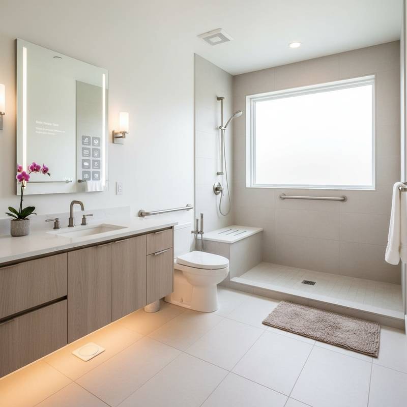 Featured image for Smart Bathroom Tech Prevents Falls and Supports Aging in Place