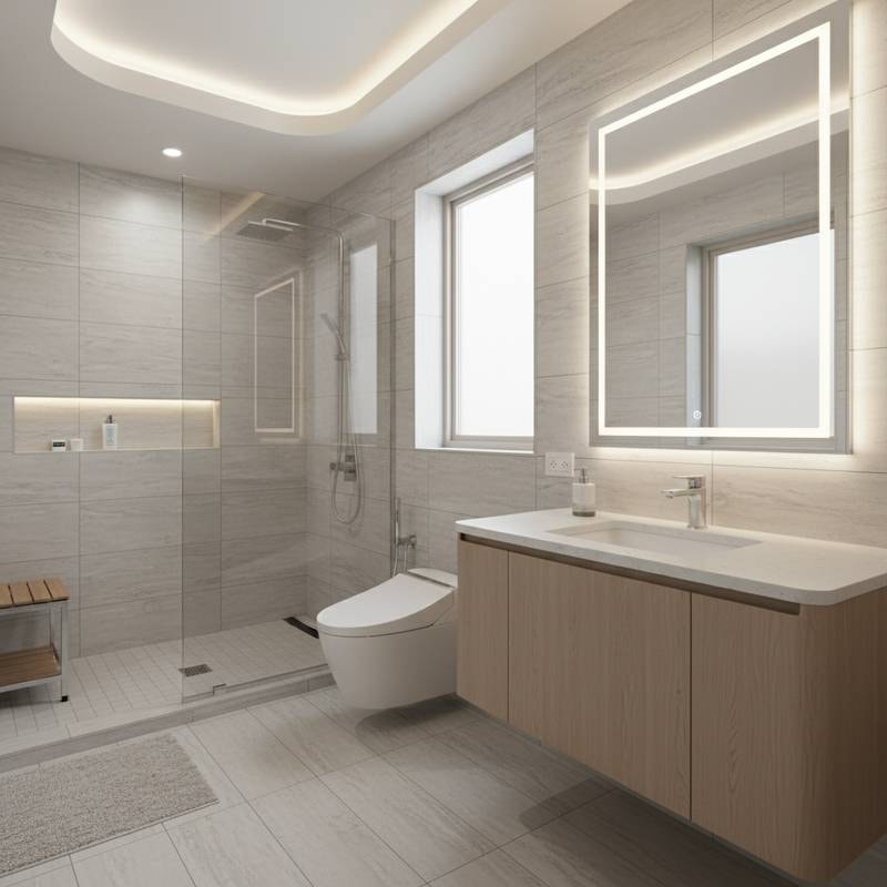 Featured image for Smart Bathroom Tech Works for Any Budget in 2025