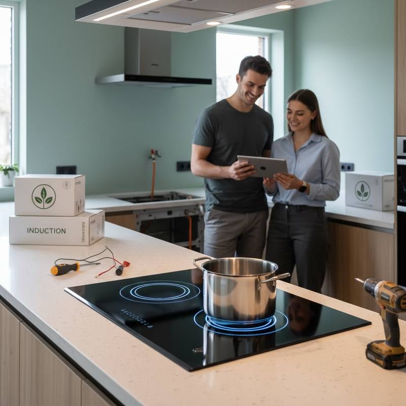 Featured image for Induction Cooktops: Faster, Cooler, Cleaner Cooking