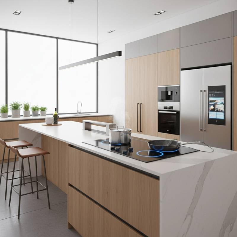 Featured image for Induction Cooking Makes Gas-Free Kitchens Faster and Safer