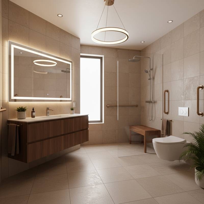 Featured image for Universal Bath Designs That Support Aging in Place