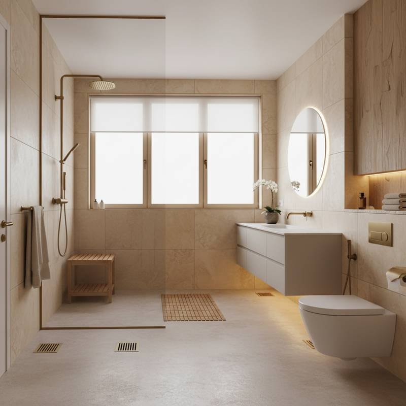 Featured image for Accessible Bathrooms Now Look Like Luxury Spas