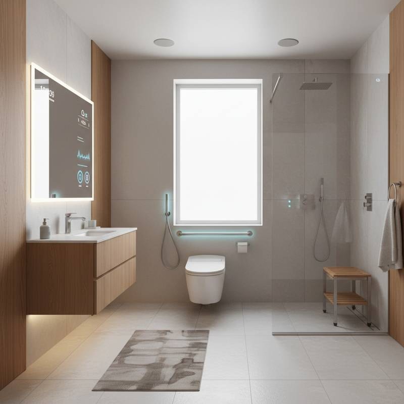 Featured image for Smart Bathrooms That Help Seniors Stay Independent