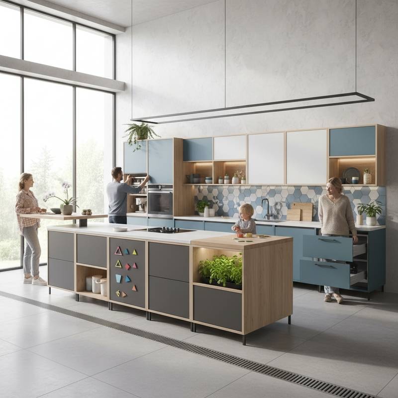 Featured image for Modular Kitchens Let You Redesign Without Demolition
